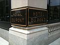 Hotel DuPont cornerstone