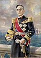 Ivan Vavpotič - Kralj Aleksander I. v admiralski uniformi