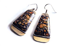 Jasper earrings