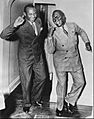 Jesse Owens and Bill Bojangles Robinson 1936