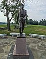 John Chafee statue in Colt State Park