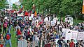 June 22, 2007 protest in Quebec City against Canada's involvement in the Afghan war