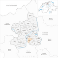 Karte Gemeinde Scherz 2010