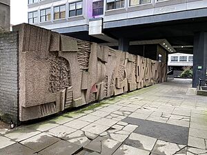 Keith McCarter - Abstract Wall Relief (Glasgow) from left