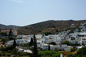 Lefkes (Paros) Village View