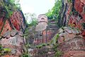 Leshan Giant Buddha View from below