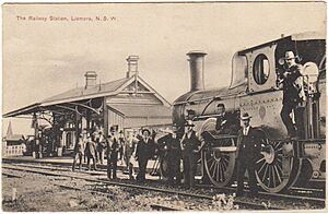 Lismore Railway Station early 1900s