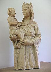 Madonna del colloquio, Giovanni Pisano, Museo dell'Opera del Duomo (Pisa)