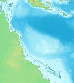 The Great Barrier Reef is off the coast of Queensland in northeast Australia