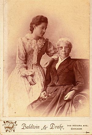 Mary Jane Richardson Jones and granddaughter