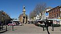 Newcastle under Lyme - View along High St to the Guildhall - geograph.org.uk - 5218437