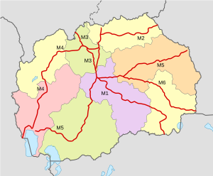 North Macedonian Highway System