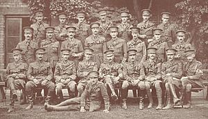 North Staffs 1 Bn officers 1914