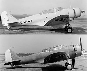 Northrop XBT-1 and XBT-2 comparison