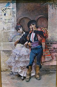 Pareja de baile sevillana (José García Ramos)