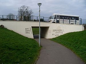 Pedestrian underpass at Langlea Road - geograph.org.uk - 1230074