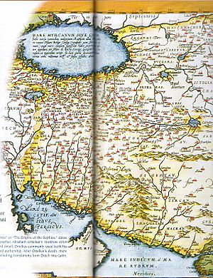 Persian Empire Abraham Ortelius