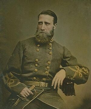 Portrait of General John Bell Hood in uniform (2)