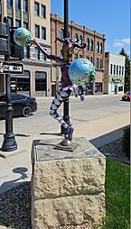 Public art of Mason City, Iowa 01