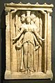 Relief triplicate Hekate marble, Hadrian clasicism, Prague Kinsky, NM-H10 4742, 140995