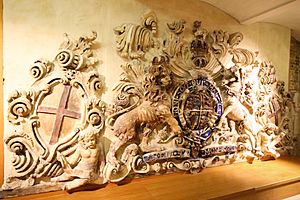 Royal Coat of Arms, Guildhall, London