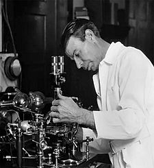 Royal Raymond Rife in his Lab
