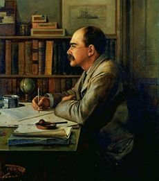 Rudyard Kipling by Sir Philip Burne-Jones 1899