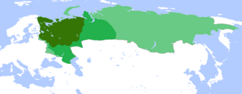 Territory of Russia in     1500,       1600 and      1700