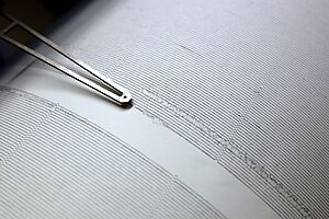 Seismogram on historical seismometer at Institute of Geophysis of the Czech Academy of Science (14)