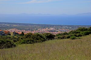 Panorama from Sennori