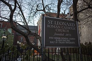St. Leonard Roman Catholic Church, Boston, Mass