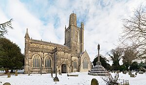 St Mary's Church Yatton wide view