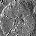 Stevenson crater (MESSENGER)