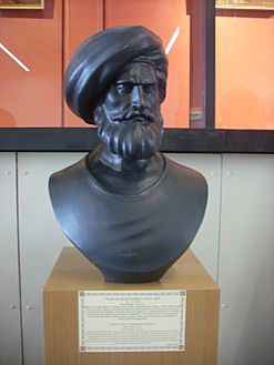 Turgut Reis bust at Istanbul Naval Museum