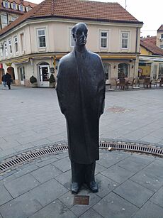 Tuzla - Meša Selimović Statue 2 (2019)