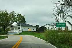 US62 West - Kentontown KY Sign (30303050647).jpg