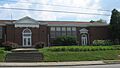 Virginia Avenue Colored School front detail