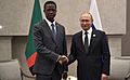 Vladimir Putin and Edgar Lungu, 26 july 2018 (1)