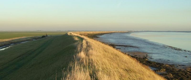 Wallasea Island southern sea wall