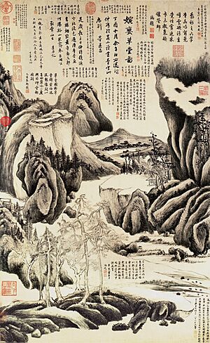 Wanluan Thatched Hall by Dong Qichang