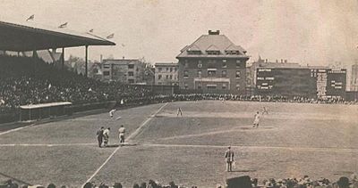 Weeghman Park left field May 1914