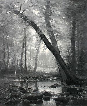 William Bliss Baker Dark Forest ca.1880