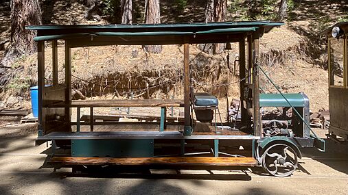 Yosemite Mountain Sugar Pine Railroad Jenny Railcar Ford Model A