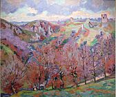 'Landscape with Ruins' by Jean-Baptiste Armand Guillaumin, 1897
