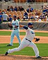 Éric Gagné Makes His Return to Dodger Blue