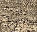 1562 Americae-Gutierrez map 10hrs-inn Sth-Florida-Cuba-Spagnola-Benezuela-to-Lesser-Antilles