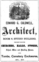 1868 Edward G Caldwell architect BostonDirectory