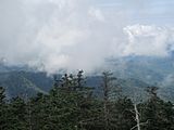 A view of the "smoky" mountains from Clingmans Dome IMG 4944