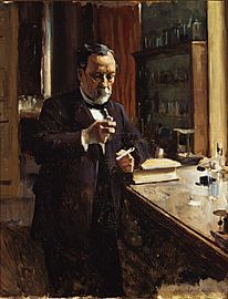 Albert Edelfelt - Portrait of Louis Pasteur, Study