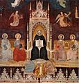Andrea di Bonaiuto. Santa Maria Novella 1366-7 fresco 0001